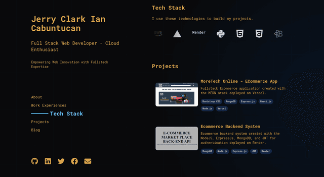 Web Portfolio v2