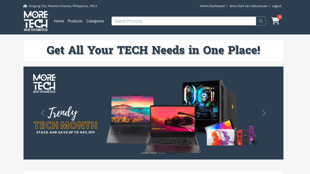 MoreTech Online - ECommerce App